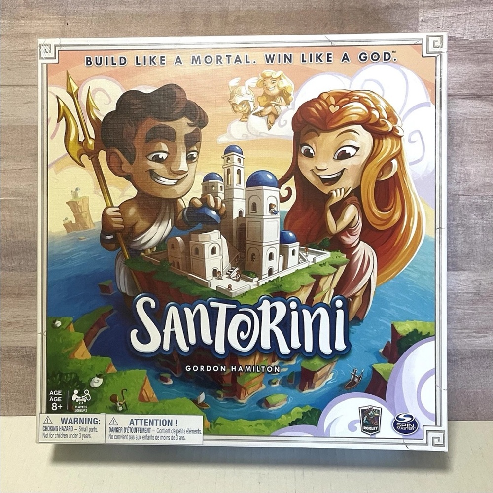 SANTORINI Board Game SEALED New 2016 Spin Master Gordon Hamilton NIB Rare Sealed